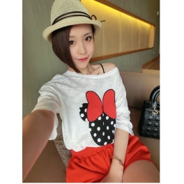 setelan mickey T1193