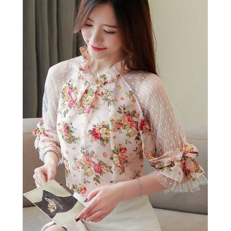 blouse korea T5262