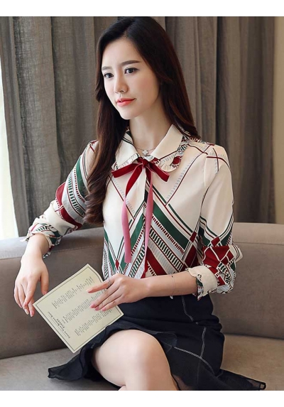 kemeja wanita korea T5313