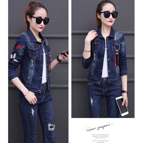 jaket denim import T5314