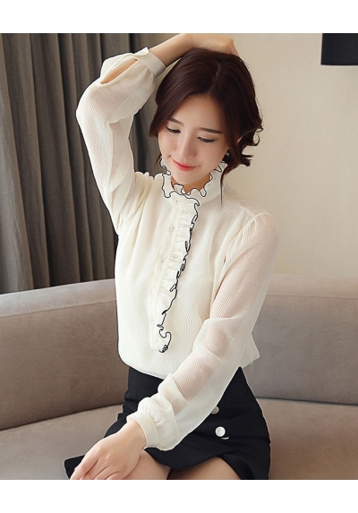 blouse wanita korea T5341