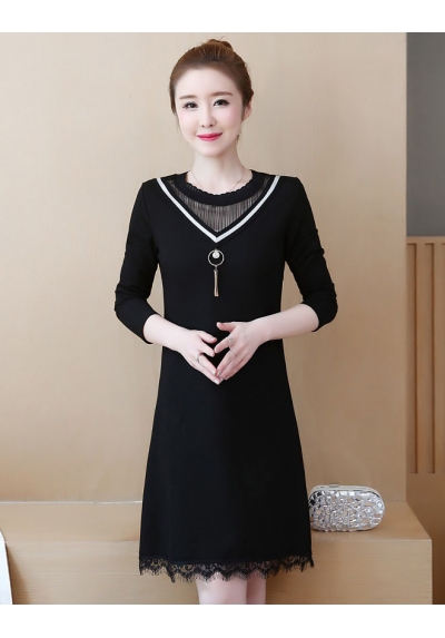 dress wanita import D5683