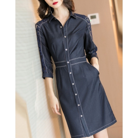 dress denim import D5690