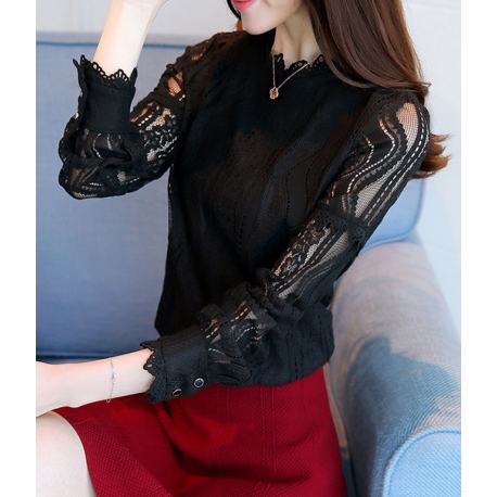 blouse brukat korea T5353