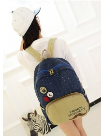 tas ransel kumis polkadot Bag554