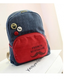 tas ransel mustache Bag555