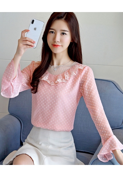 blouse korea T5363