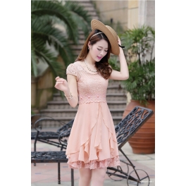 dress pesta korea D984