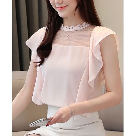 blouse wanita korea T5368