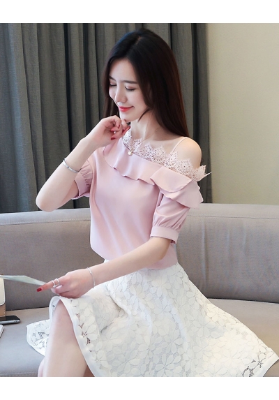 blouse wanita korea T5371