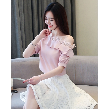 blouse wanita korea T5371