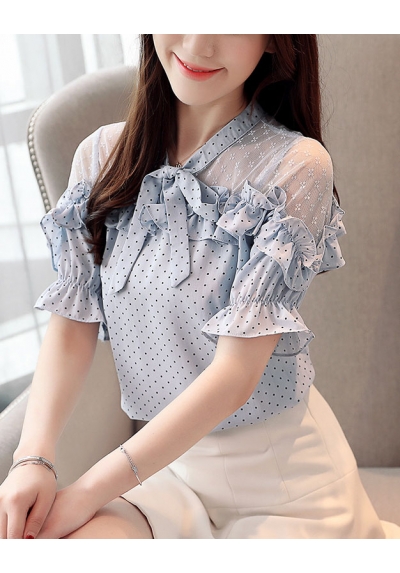 blouse wanita korea T5373