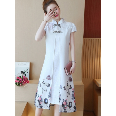 dress cheongsam import D5720