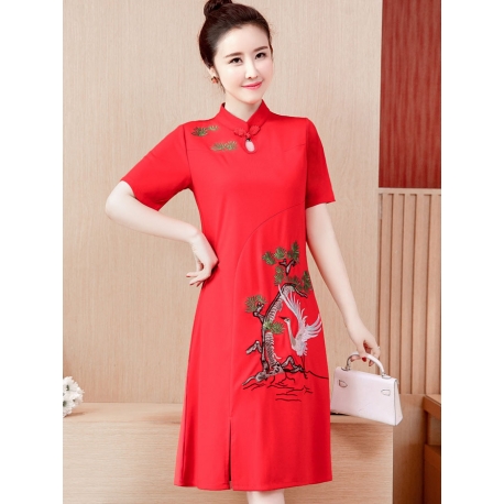 dress cheongsam import D5721