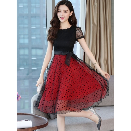 dress korea D5734