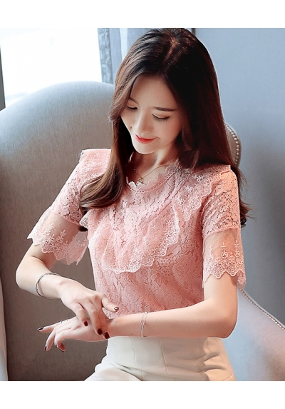 blouse brukat korea T5389