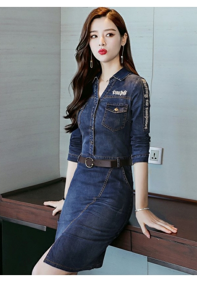 dress denim import D5738