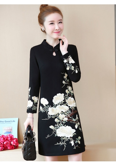 dress cheongsam import D5742