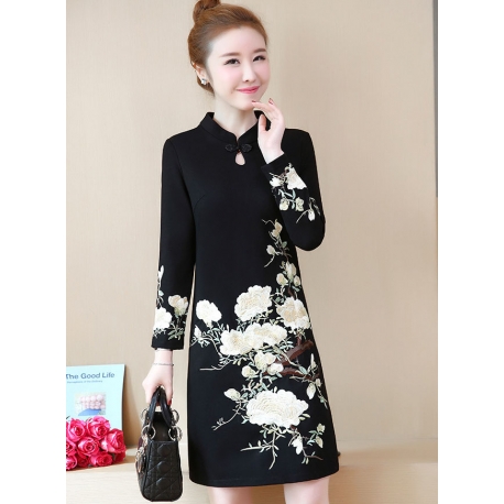 dress cheongsam import D5742