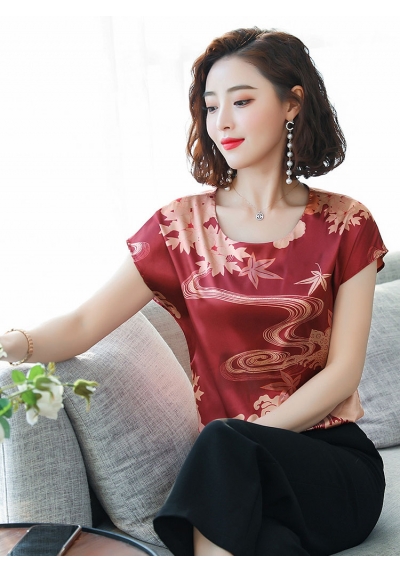 blouse wanita korea T5393