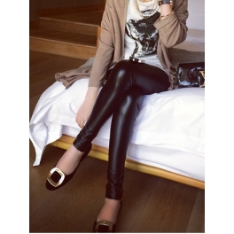 Celana legging kulit T1240