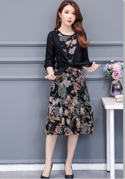 dress wanita import d5745