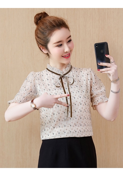 blouse brukat korea T5396