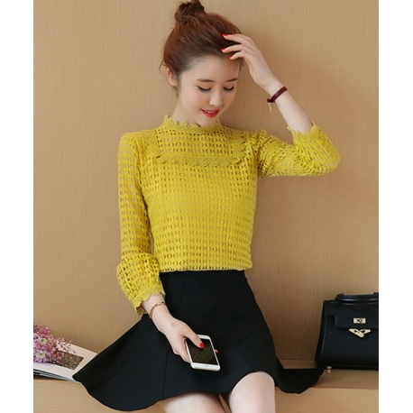 blouse brukat korea T5404