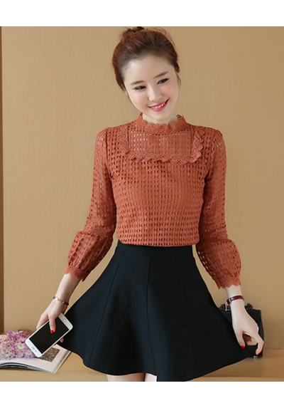 blouse brukat korea T5404