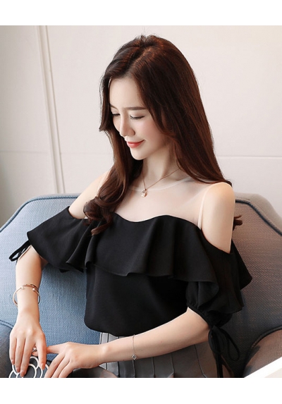 blouse wanita korea T5416