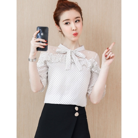 blouse wanita korea T5425