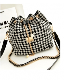 tas serut motif houndstooth Bag567