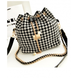 tas serut motif houndstooth Bag567