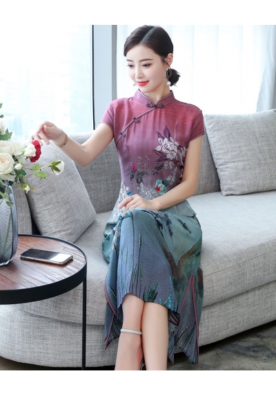 dress cheongsam import D5784