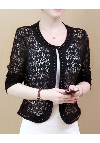 cardigan brukat T5429