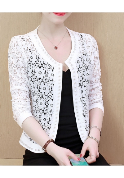 cardigan brukat T5429