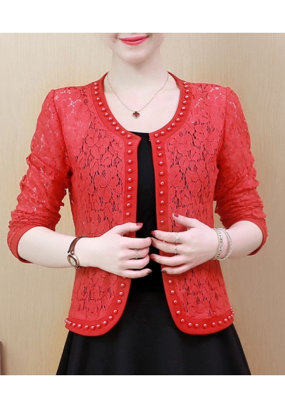 cardigan brukat T5429