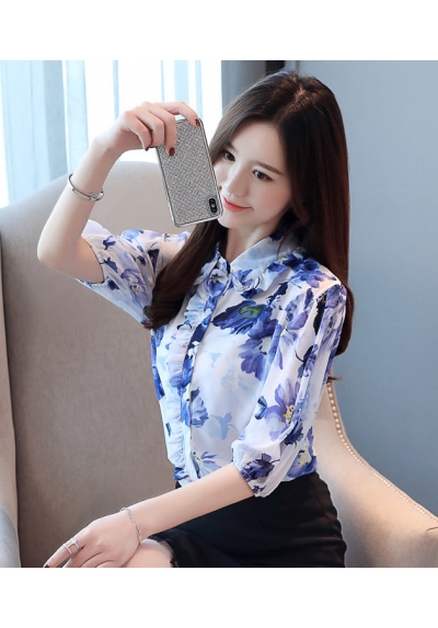 kemeja wanita  korea T5446