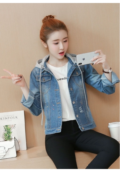 jaket denim import T5457