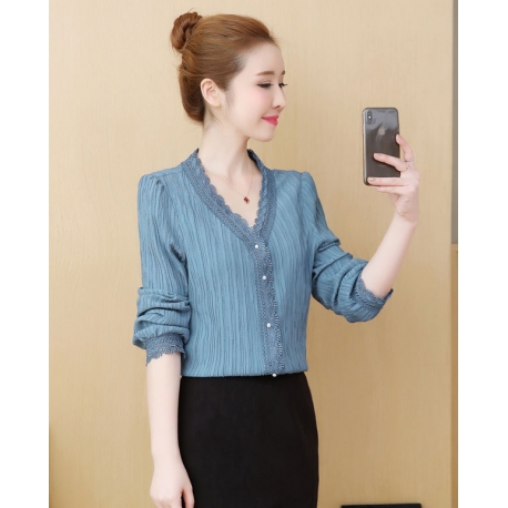 blouse  wanita korea T5471