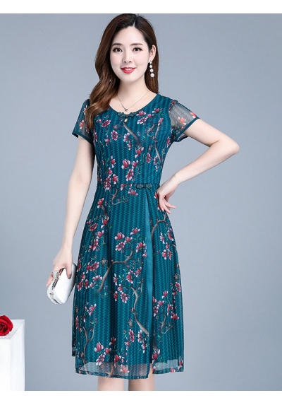 dress wanita korea D5823