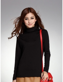 kaos lengan panjang turtle neck T736