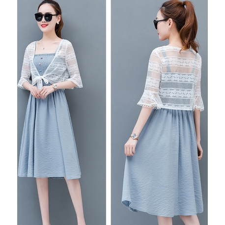 dress wanita import d5839