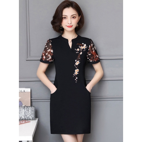 dress wanita import d5842