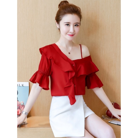 blouse  wanita korea T5503