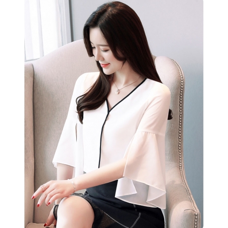 blouse  wanita korea T5504