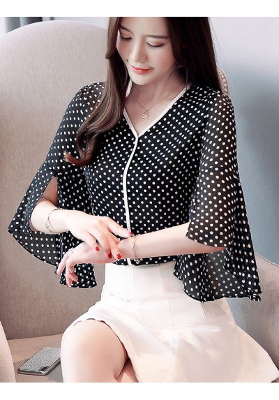 blouse  wanita korea T5504