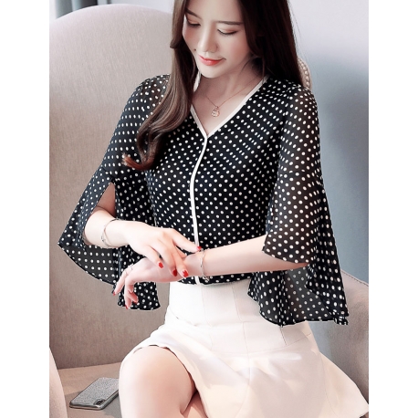 blouse  wanita korea T5504