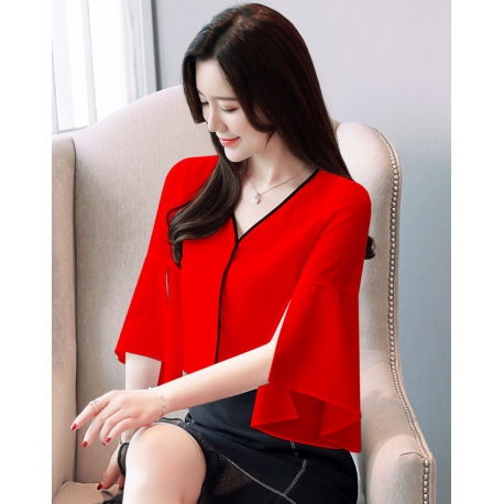 blouse  wanita korea T5505