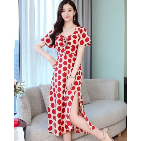 dress wanita korea D5850